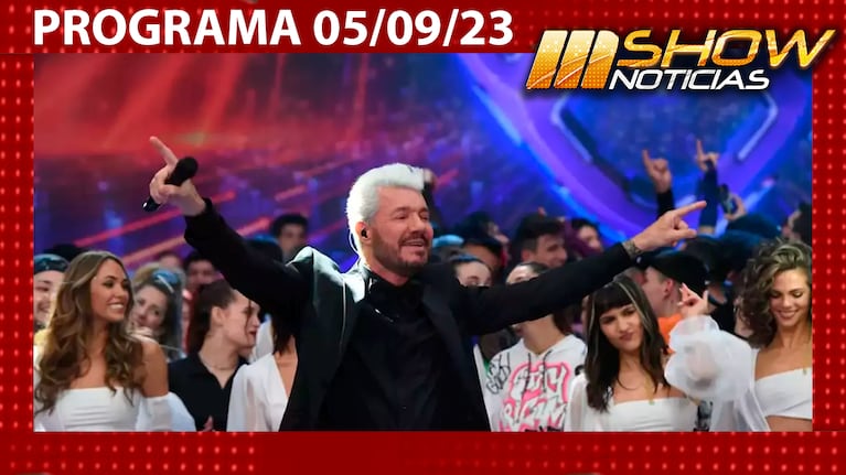 MSHOW - Programa del 05/09/2023 - MARCELO TINELLI VOLVIÓ A LA TV