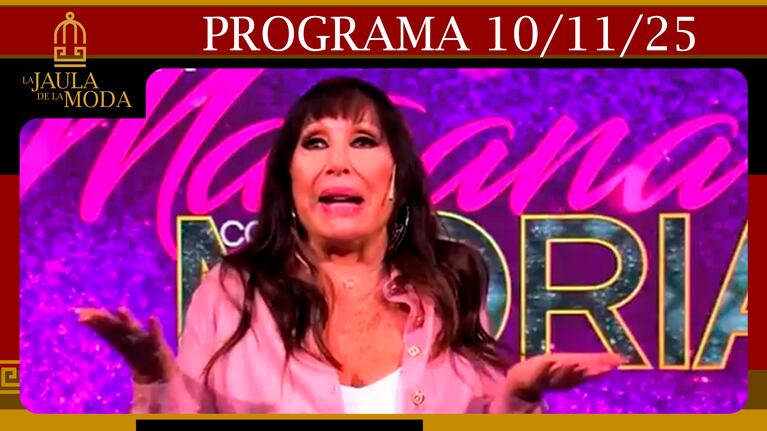 LA JAULA DE LA MODA - Programa 10/11/25 LA ONE VOLVIÓ A LA PANTALLA DE ELTRECE