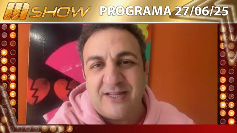 MSHOW - Programa del 27/06/25 - DIEGO TOPA INICIA SU GIRA NACIONAL