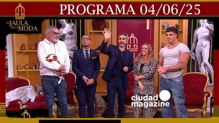 LA JAULA DE LA MODA - Programa 04/05/25 - INVITADOS: PAULA BERNINI, BENITO FERNÁNDEZ Y MAURO DALESSIO