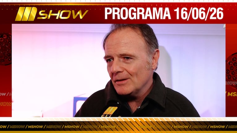 MSHOW - Programa del 16/06/26 LUIS MACHÍN CONTÓ CÓMO FUE TRABAJAR CON DOLORES FONZI
