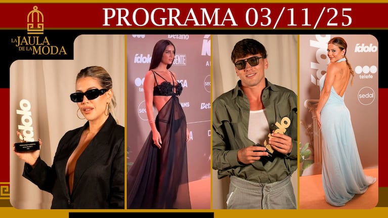 LA JAULA DE LA MODA - Programa 03/11/25 - LOS LOOKS DE LOS PREMIOS ÍDOLO BAJO LA LUPA