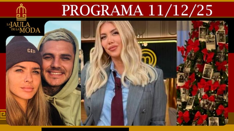 LA JAULA DE LA MODA - Programa del 11/12/25 ACUSAN A LA CHINA DE USAR LOS ADORNOS NAVIDEÑOS DE WANDA