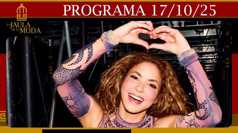 LA JAULA DE LA MODA - 17/10/25 CRITICARON EL MAKE UP DE SHAKIRA EN PLENO SHOW