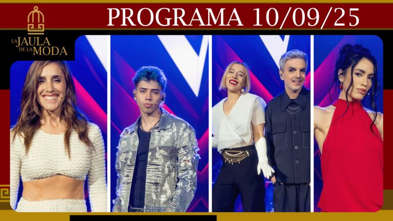 LA JAULA DE LA MODA - Programa del 10/09/25 LOS MEJORES LOOKS DE LA SEMANA DE “LA VOZ”