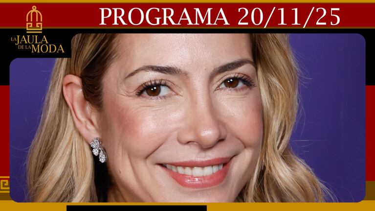LA JAULA DE LA MODA - Programa del 20/11/25 LO QUE FABIOLA YAÑEZ NOS DEJÓ EN LA MESA DE MIRTHA