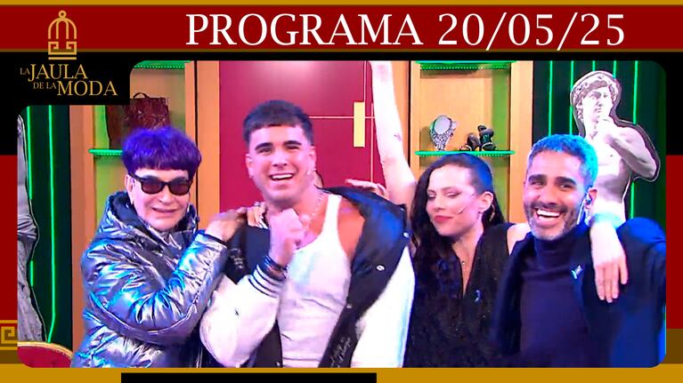 LA JAULA DE LA MODA - Programa 20/05/25 INVITADOS: VALENTINA SALEZZI Y MAURO DALESSIO