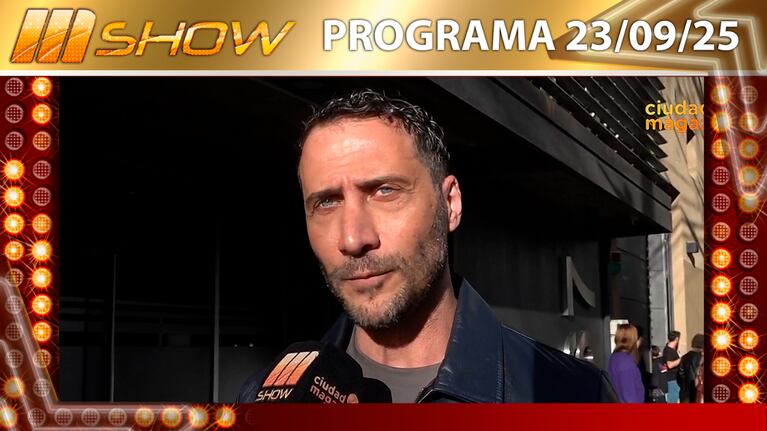 MSHOW - Programa del 23/09/25 LUCIANO CÁCERES HABLÓ DEL CAMINO DE SU HIJA EN LA ACTUACIÓN