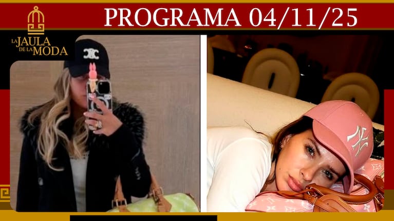 LA JAULA DE LA MODA - del Programa 04/11/25 EXPLOTÓ TODO ENTRE LA CHINA SUÁREZ Y WANDA NARA
