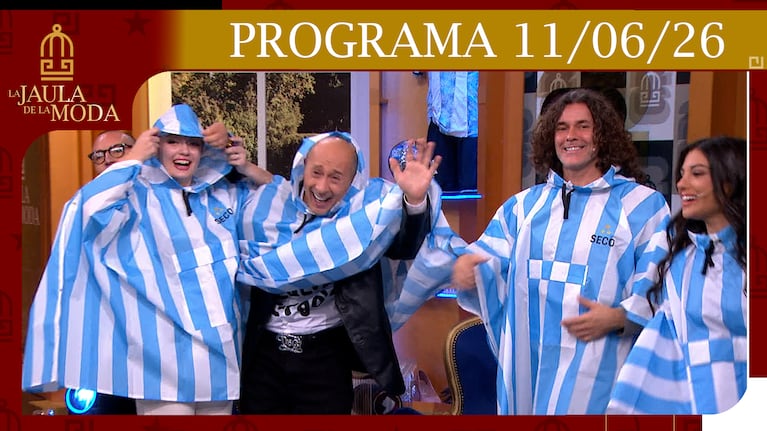 LA JAULA DE LA MODA - Programa del 11/06/26 - Invitados: Rosina Beltran y Juan Manuel Pont Ledesma