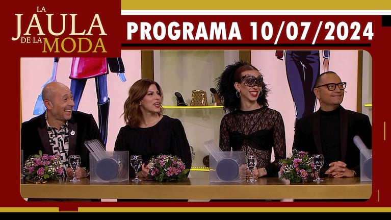 LA JAULA DE LA MODA - Programa 10/07/24 - INVITADOS: MIUKA Y MABBY AUTINO