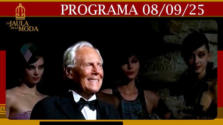 LA JAULA DE LA MODA - Programa 08/09/25 EL ÚLTIMO DESFILE DE GIORGIO ARMANI