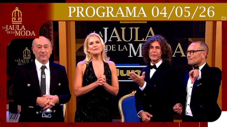 LA JAULA DE LA MODA - PROGRAMA 04/05/26 - EL DEBUT DE MARIANO MARTÍNEZ Y VALERIA MAZZA COMO INVITADA