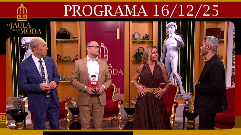 LA JAULA DE LA MODA - Programa 16/12/25 INVITADOS: CLAUDIO COSANO Y CLAUDIA CIARDONE