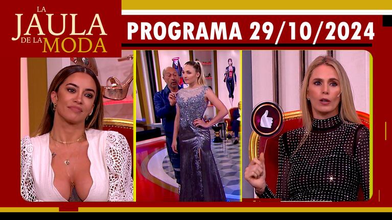 LA JAULA DE LA MODA - Programa 29/10/24 - INVITADAS: ROCIO VIVAS y CLAUDIA CIARDONE