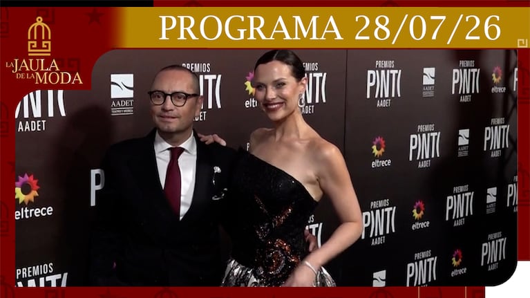LA JAULA DE LA MODA - Programa del 28/07/26 TODOS LOS LOOKS DE LOS PREMIOS PINTI