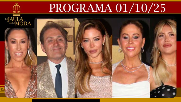 LA JAULA DE LA MODA - Programa DEL 01/10/25 LOS PEORES VESTIDOS DE LOS MARTÍN FIERRO 2025