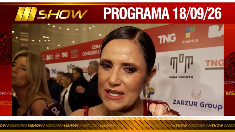 MSHOW - Programa del  del 18/09/26 LA FELICIDAD DE MARÍA FERNANDA CALLEJÓN POR LA SERIE DE MORIA