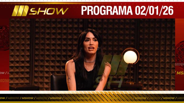 MSHOW - Programa del 02/01/26 LALI ESPÓSITO ESTRENA SU DOCUMENTAL “LA QUE LE GANA AL TIEMPO”