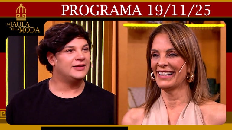 LA JAULA DE LA MODA - Programa del 19/11/25 - INVITADOS: NEQUI GALOTTI Y EMMA VICH