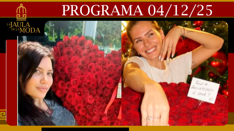 LA JAULA DE LA MODA - Programa del 04/12/25 OTRA COINCIDENCIA ENTRE WANDA NARA Y LA CHINA SUÁREZ