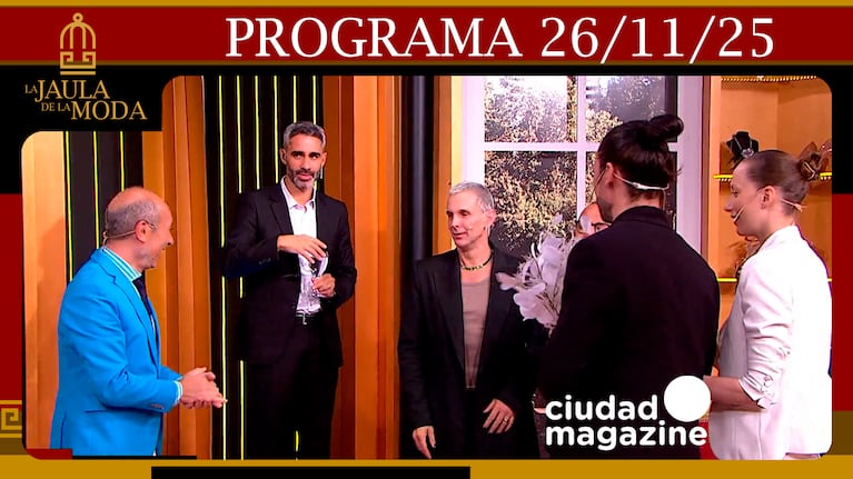 LA JAULA DE LA MODA - Programa del 26/11/25 ¡HUBO CASAMIENTO EN LA JAULA DE LA MODA!