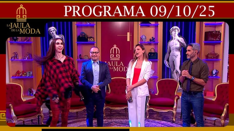 LA JAULA DE LA MODA - Programa del 09/10/25 INVITADOS: MIUKA, GINETTE REYNAL Y PONT LEDESMA