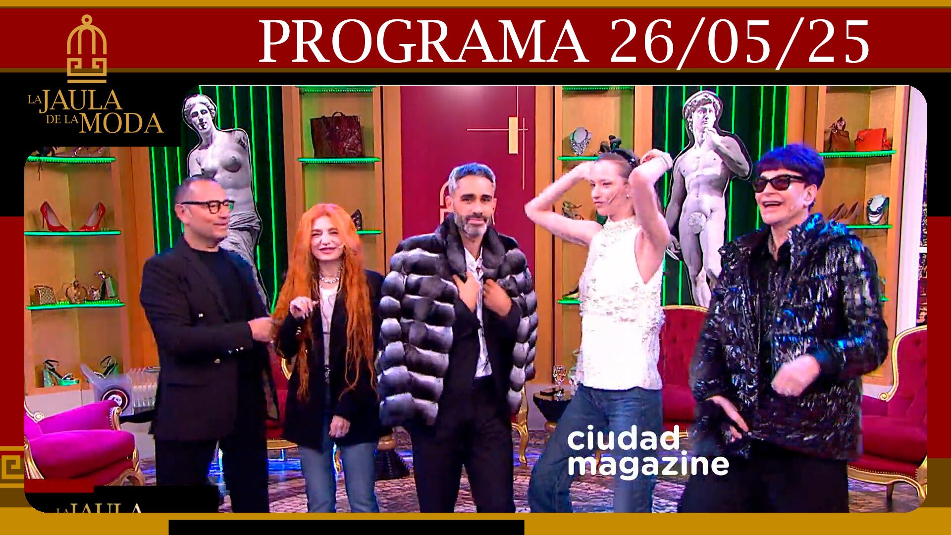 LA JAULA DE LA MODA - Programa 26/05/2405