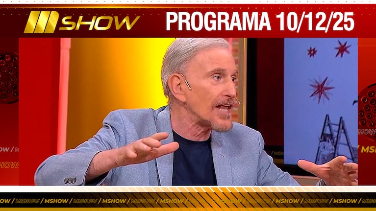 MSHOW - Programa del 10/12/25 CHARLY LÓPEZ PRESENTA SU NUEVO LIBRO “TODO TIENE SU HISTORIA”