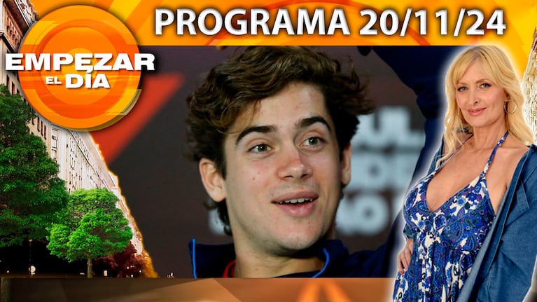 Empezar el día - Programa del 20/11/24 - COLAPINTO, CON LA PEOR DE LAS ONDAS EN LAS VEGAS