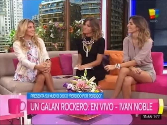 Marian Farjat y un divertido cruce en vivo con Iván Noble