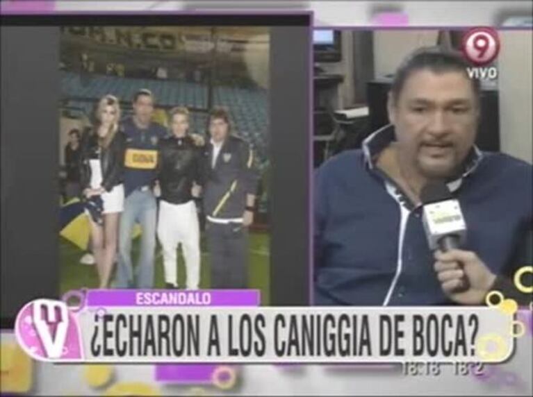 Charlotte y Alexander vs. Fabio Cuggini por el escandalete en la Bombonera: las dos versiones