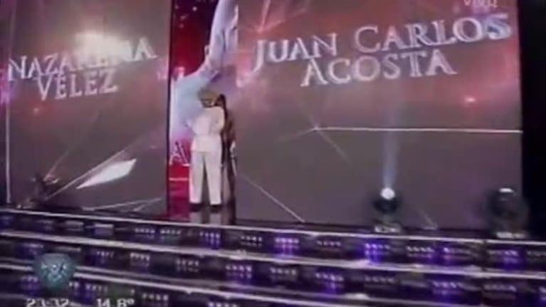 El desquiciado ritmo libre de Nazarena Vélez en ShowMatch