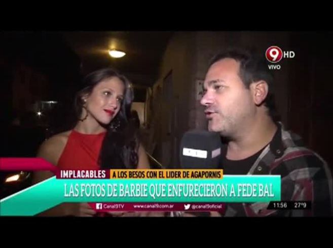 Fede Bal y Barbie Vélez hablaron de las fotos de la actriz con el cantante de Agapornis