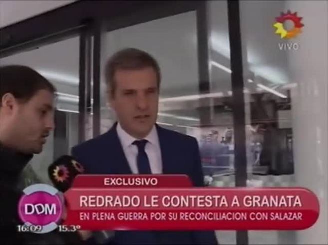 Redrado habló de su reconciliación con Luli  y desmintió a Granata: "Éramos amigos; la letra de esos regalos no es mía"