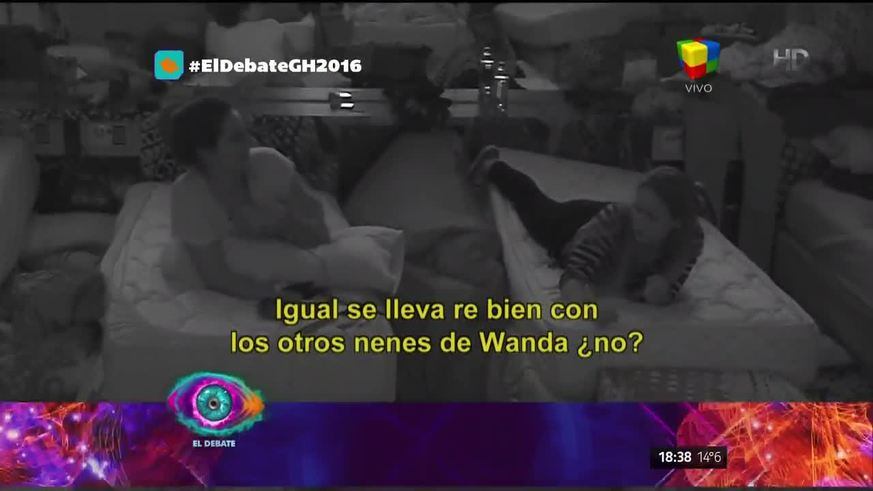 Ivana Icardi contó en Gran Hermano una extravagante anécdota del casamiento de Mauro y Wanda Nara