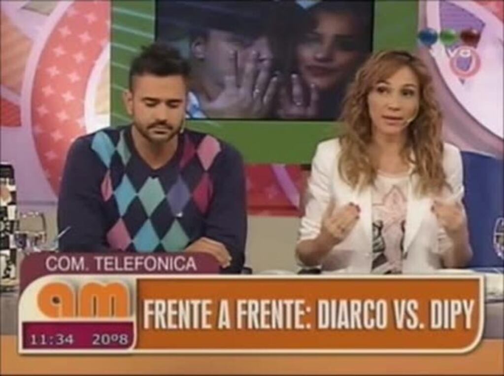 El fuerte cruce entre Mariana Diarco y El Dipy por el video prohibido de la modelo