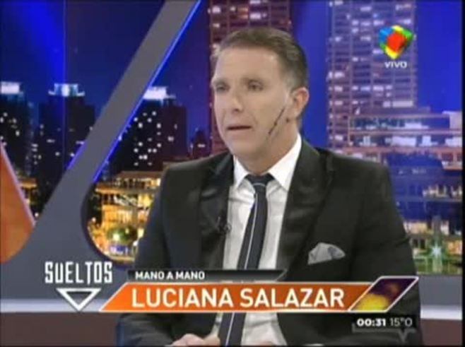 Salazar disparó contra Redrado: "Me llamó la atención que él no me explicara la frase de que soy  sólo el envoltorio "