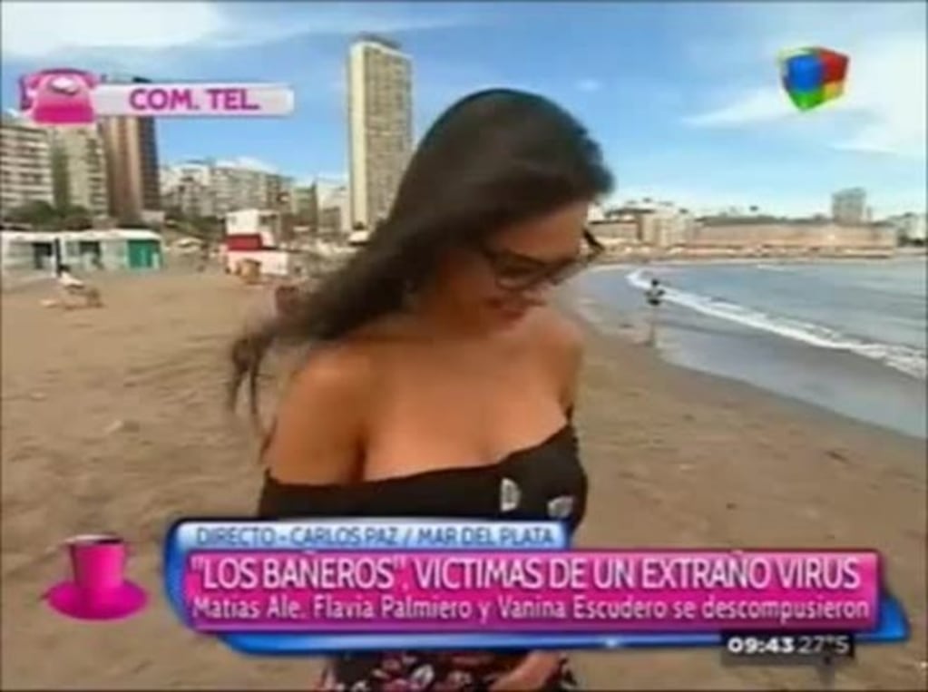 Las ganadoras de Miss Cola Reef 2015 hicieron sentadillas en vivo