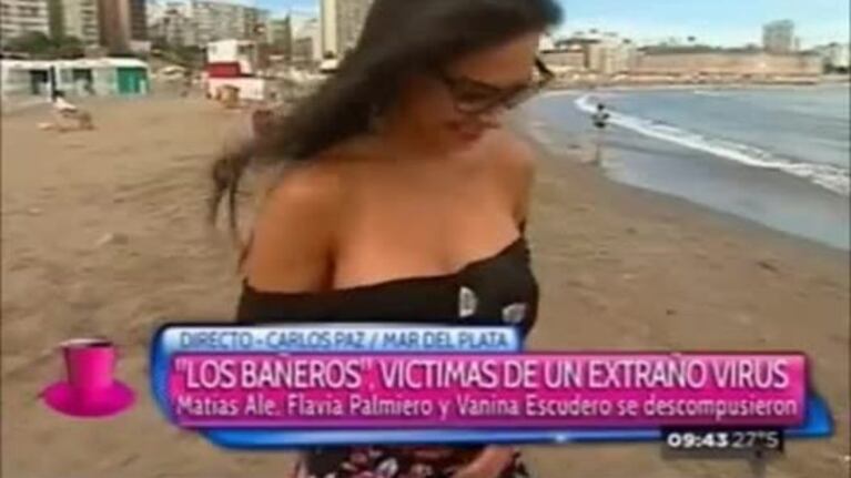 Las ganadoras de Miss Cola Reef 2015 hicieron sentadillas en vivo