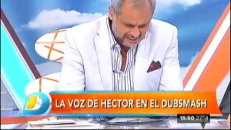 Jorge Rial reveló en Intrusos su divertido Dubsmash: el conductor imitó a... ¡Charango!