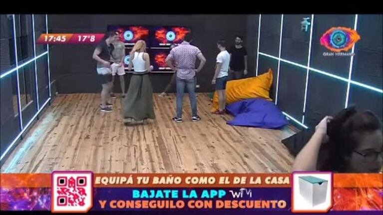 El accidente de Gabriel en Gran Hermano 2016 y su salida de la casa en camilla
