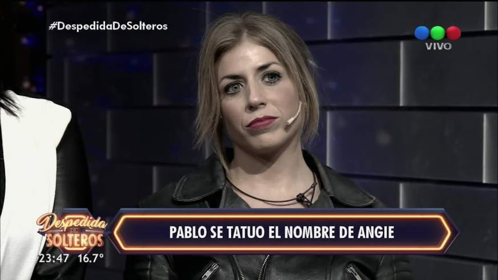 Pablo se tatuó el nombre de Angie para terminar con las especulaciones sobre la veracidad de su amor