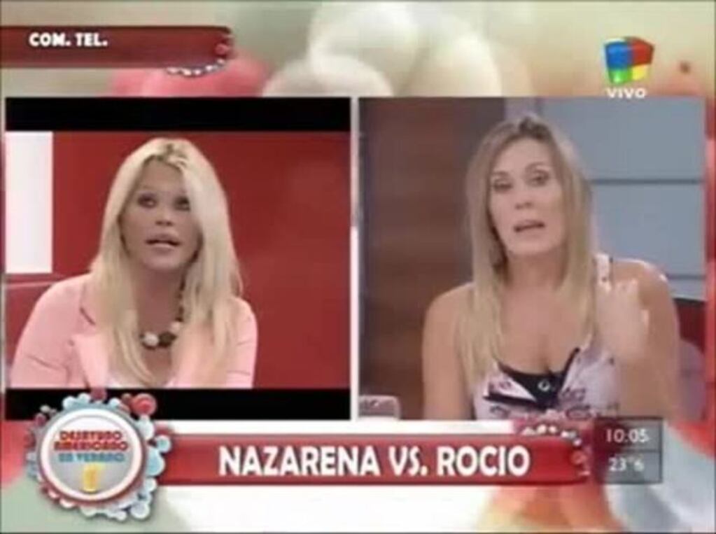 Rocío Marengo y Claudia Fernández se “mataron” al aire y ¡hasta se metió Pamela David! 