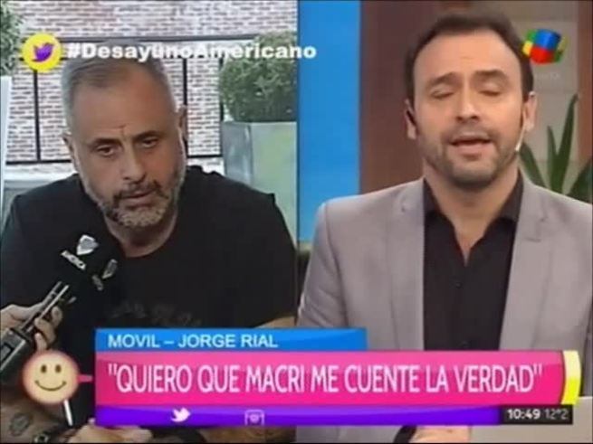 Jorge Rial habló de su cruce con Wanda Nara por Twitter