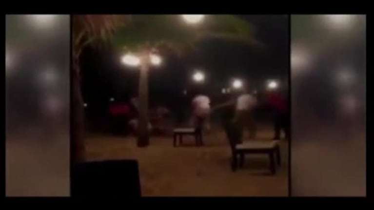 El video del violento episodio de Marcelo Salas y su novia en un hotel de Punta Cana