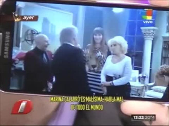 La cámara indiscreta de Mirtha Legrand en que afirmó que Marina Calabró es mala: la respuesta de la periodista