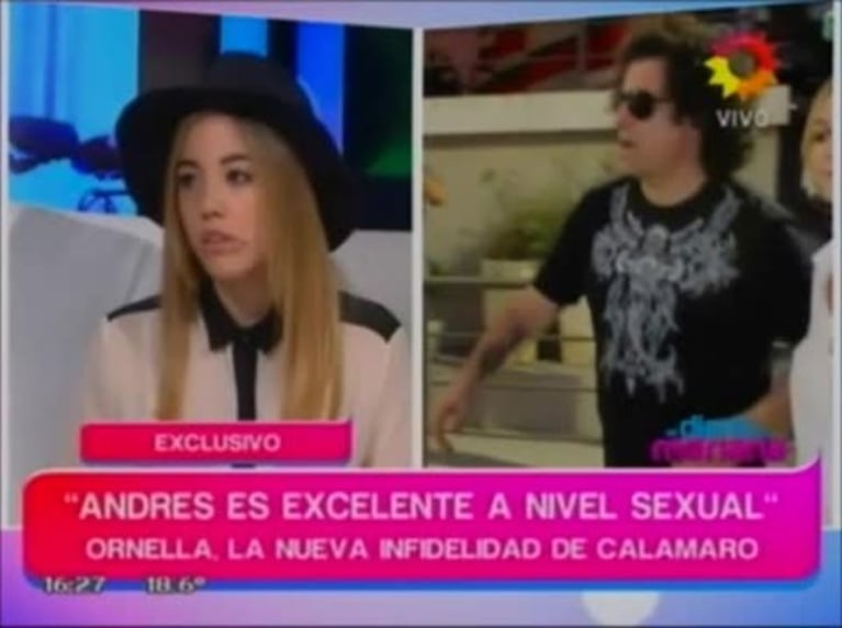 Las polémicas confesiones de la ex de Andrés Calamaro que provocaron un enfrentamiento con Eduardo Chaktoura: "Traspasaste un límite importante"