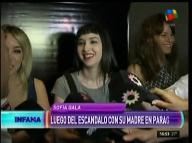 Sofía Gala contó en Infama cómo fue la detención de Moria Casán 
