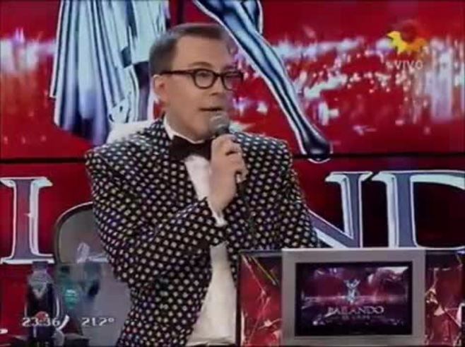 Marcelo Polino y un comentario picante a Cinthia Fernández en Bailando 2015: "La venís pasando mal desde los cuernos que te metió tu marido"